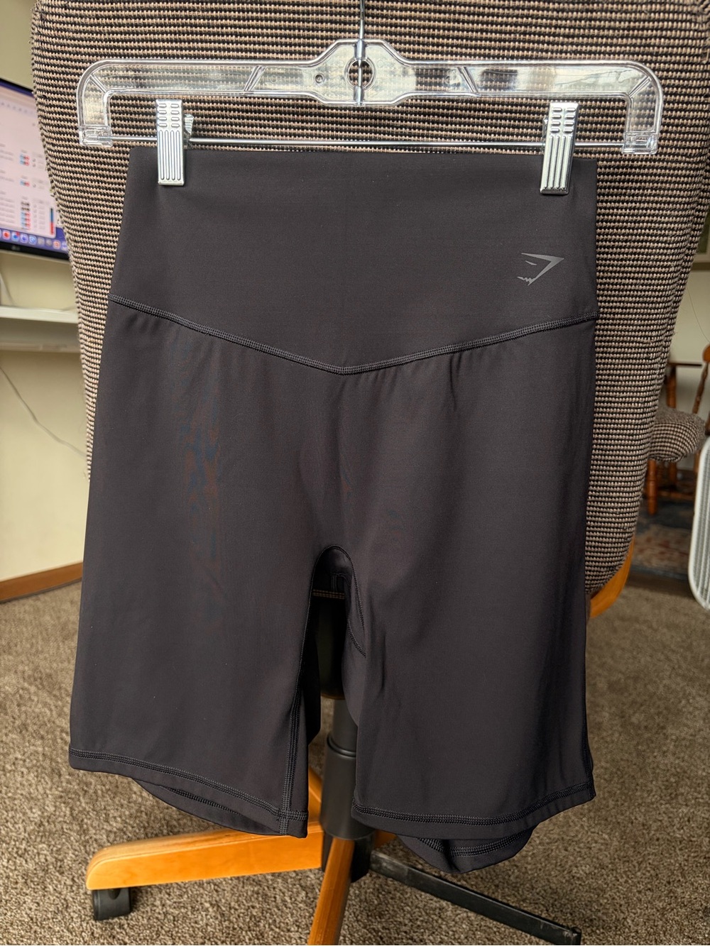 Gymshark Black Athletic Biker Shorts Size M
